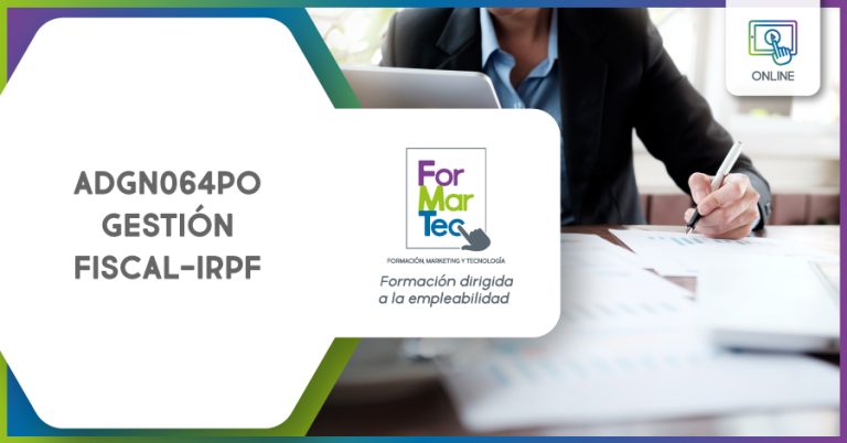 Lee más sobre el artículo ADGN064PO – Gestión fiscal – IRPF