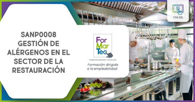 Lee más sobre el artículo SANP0008 – Gestión de alérgenos en el sector de la restauración